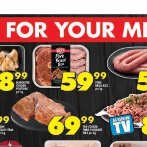 Pork at Shoprite