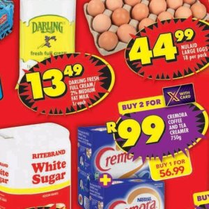 Cream at Shoprite