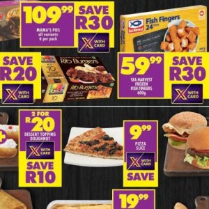 Burgers at Shoprite