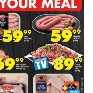 Sizzler at Shoprite