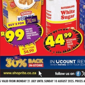 Biscuits at Shoprite