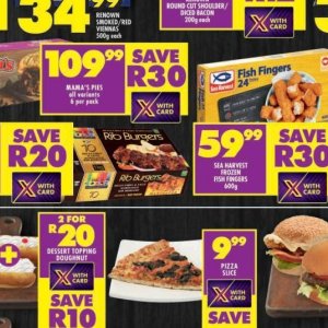 Burgers at Shoprite