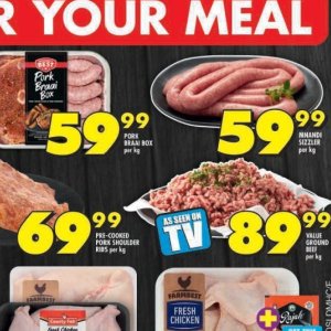 Pork at Shoprite