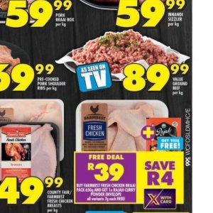 Beef at Shoprite