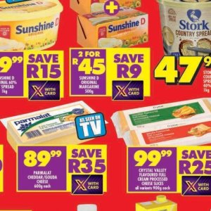Margarine at Shoprite