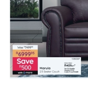 Couch at Bradlows/Morkels