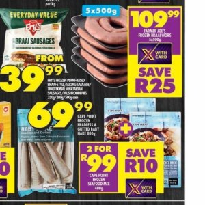 Sausage at Shoprite