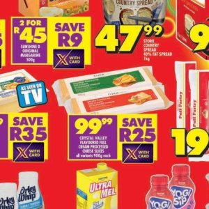 Cream at Shoprite
