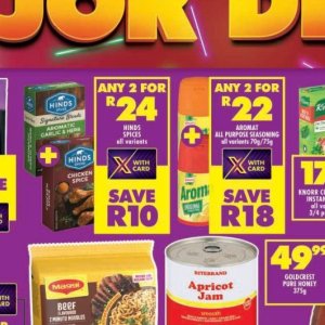 Spices at Shoprite