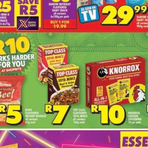 Beef at Shoprite