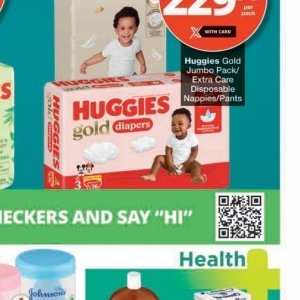 Diapers at Checkers