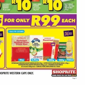Spaghetti at Shoprite