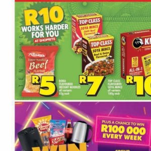Beef at Shoprite