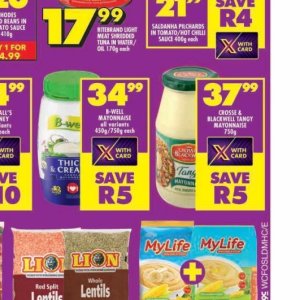 Mayonnaise at Shoprite