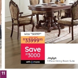 Dining room set at Bradlows/Morkels