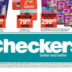  CAT at Checkers