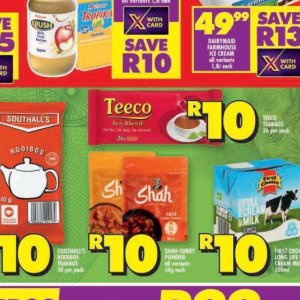 Tea at Shoprite