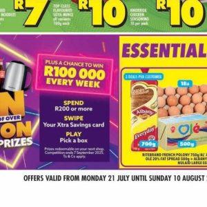Box at Shoprite