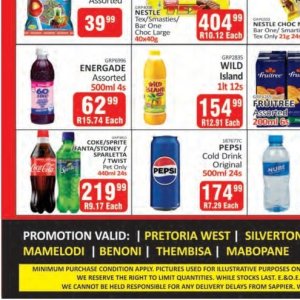  Coca Cola at Kit Kat Cash&Carry