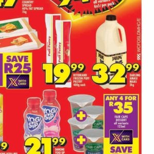 Puff pastry at Shoprite