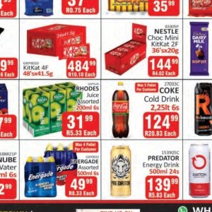 Juice at Kit Kat Cash&Carry