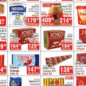 Tea at Kit Kat Cash&Carry