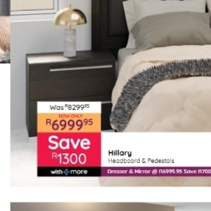 Headboard at Bradlows/Morkels