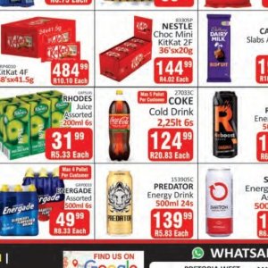  Coca Cola at Kit Kat Cash&Carry