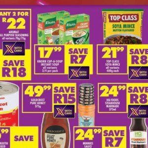 Soup at Shoprite