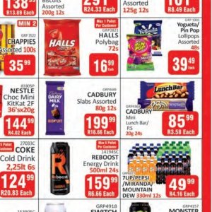 Chocolate at Kit Kat Cash&Carry