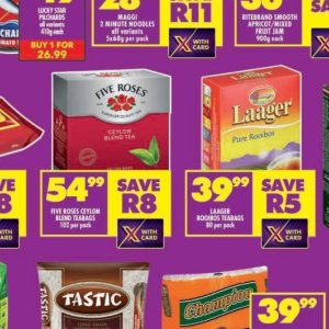 Tea at Shoprite