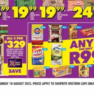 Flour at Shoprite