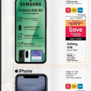 Iphone at Bradlows/Morkels
