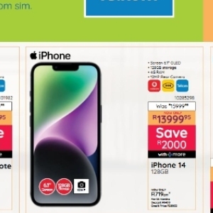 Iphone at Bradlows/Morkels