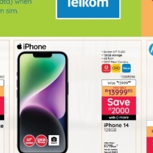Iphone at Bradlows/Morkels