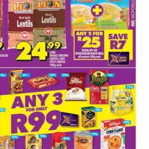 Lentils at Shoprite