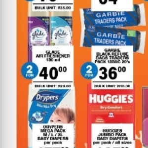 Diapers at Giant Hyper