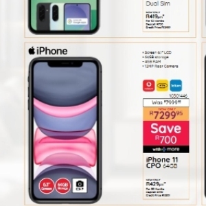 Iphone at Bradlows/Morkels