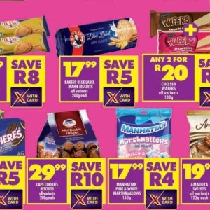 Biscuits at Shoprite