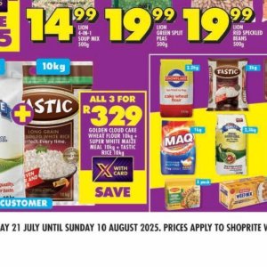 Rice at Shoprite