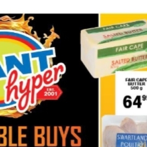 Butter at Giant Hyper