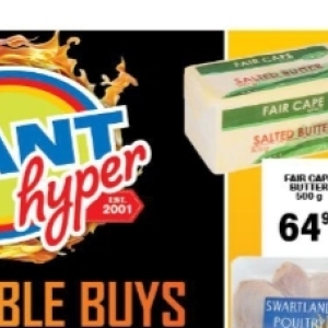 Butter at Giant Hyper