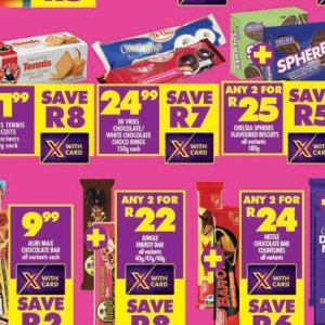 Chocolate at Shoprite