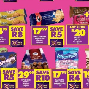 Biscuits at Shoprite