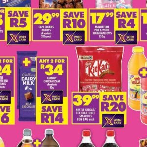Chocolate at Shoprite