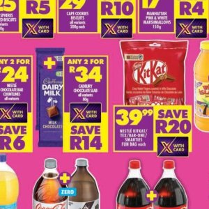 Chocolate at Shoprite