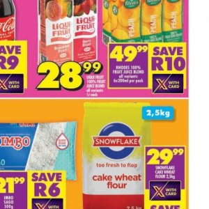 Juice at Shoprite