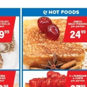 Pudding at Giant Hyper