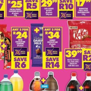 Chocolate at Shoprite