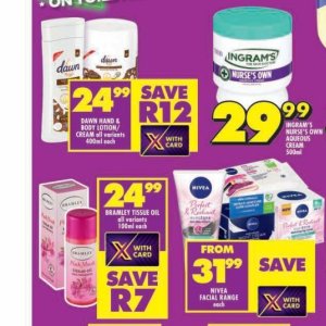 Cream at Shoprite